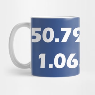 Fratton Park Coordinates Mug